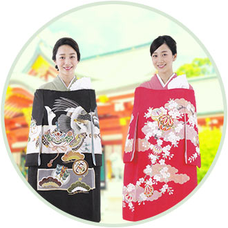 お宮詣りきもの